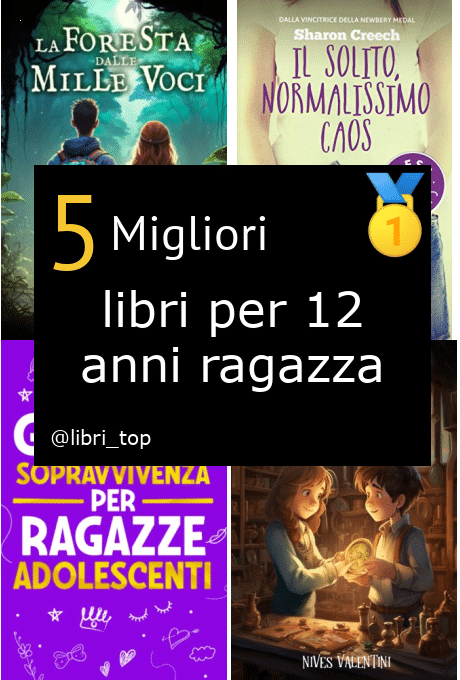 Migliori libri per 12 anni ragazza