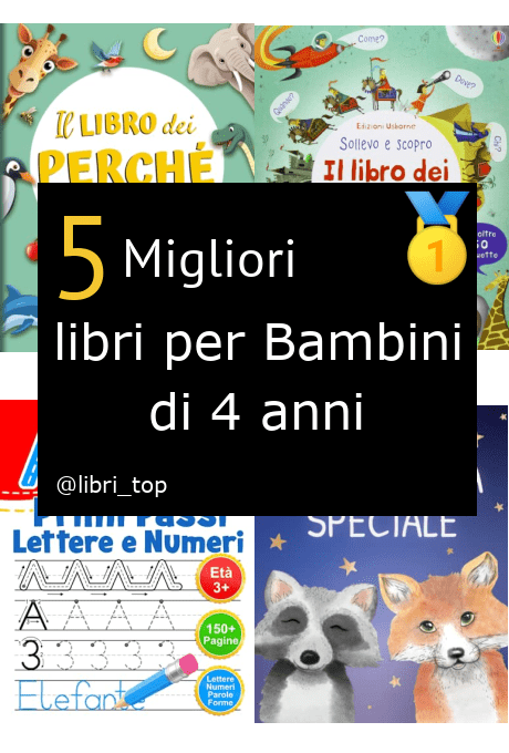 Migliori libri per Bambini di 4 anni