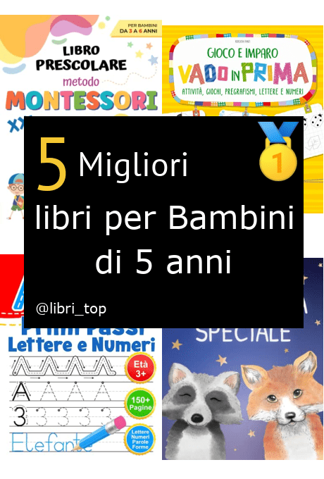 Migliori libri per Bambini di 5 anni