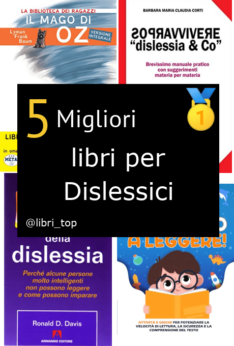 Migliori libri per Dislessici