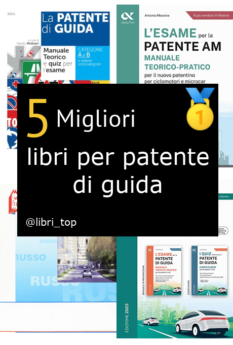 Migliori libri per patente di guida